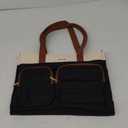 LOVEVOOK Teacher Tote Bag for Women,Multi-pocket Laptop Bag with Large Cup Holder,Nurse Bags Work Travel Computer Handbag