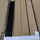 Overhead Bin Rack - Ceiling Mount Overhead Garage Rack | Adjustable Width and Orientation | Heavy Duty Ceiling Bin Storage Rails | Fits Black & Yellow Storage Bins | USA Designed (8 Bins)