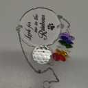 Pet Memorial Suncatcher Look for me in The Rainbows - Dog Memorial Gifts - Pet Loss - Thoughtful Dogs and Cats Remembrance - Pet Sympathy - Crystal Bereavement Gift