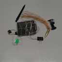 Solar Starburst Sphere Lights,200 LED Firework Light, 8 Modes Dimmable Waterproof Hanging Fairy Light, Copper Wire Lights for Patio Tent Parties Christmas -NO Remote (Warm White)