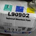 Oil-Dri L90902 15" W x 19" L Universal Heavy Weight Bonded Perforated Pads (100 Mats/Box)