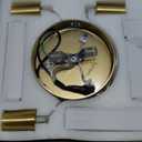 3-Lights Pendant Lights Modern LED Kitchen Island Light Bubble Pendant Light Pendant Lighting for Kitchen Island Dining Room Ceiling Hanging Lights Bedroom Mini Pendent Spot Lights (Gold)