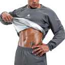 HOTSUIT Men Sauna Suit Sweat Suits Durable Gym Exercise Workout Jacket (3X-Large)