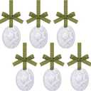 6 Pcs Passive Diffusers for Essential Oils 6 Aroma Flower Car Passive Essential Oil Diffuser for Room Cars Bathroom Home Office Travel Non Electric Sleep Relieves Stress (Vivid,1.8 x 2.5'')