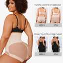 Nebility Plus Size Shapewear for Women Tummy Control Butt Lifting Panties Hi- Waist Trainer Body Shaper Short Belly Underwear (4X, Beige Plus Size) at Amazon Womens Clothing store (Beige, XXL)