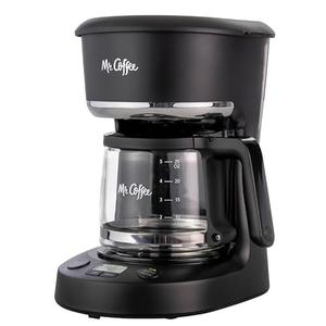 Mr. Coffee, 5-Cup Mini Brew Switch Coffee Maker, Black