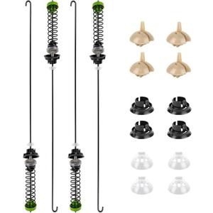BlueStars 2025 Upgraded W11130362 Washer Suspension Rod Kit Replacement Part - Compatible with Whirlpool Maytag Kenmore Washers - Replaces PS12347546 AP6262443 W10594080 W10735786 W10748956