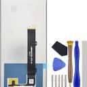 Full LCD Digitizer Touch Screen Assembly Replacement for LG K41S LM-K410 LMK410EMW LM-K410EMW Black