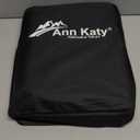 Upgrade XL Portable Toilet for Adults, Extra Large Portable Travel Floding Toilet, Camping Tall Toilets with Lid for Adults and Kids Compact Potty for Car,Hiking,Beach and Camping (Black)