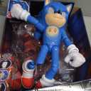 Sonic the Hedgehog 3 Ultimate Talking Sonic 12-Inch Figure, Features 30+ Iconic and Humorous Phrases and Sounds from the Movies, Light-Up Eyes and Quills