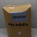 Monbix King Size Comforter Set - 7 Pieces Bed in a Bag King, Raw Umber Bedding Sets with Comforter, All Seasons Comforter Bed Set with Sheets, Pillowcases & Shams (King(102"X90"))