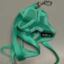 Fida Cat Harness and Leash Set for Walking Kitten and Puppy, Escape Proof Kitten Harness with Breathable Lightweight Soft Mesh, Adjustable Reflective Step-in Design. (XXXS, Green) (Neck:10.2"-11.4"; Girth:11.4"-12.6"), Turquoise)