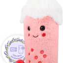 SuzziPals Heatable & Coolable Bubble Tea Stuffed Animals, Cute Microwavable Heating Pad Plushies for Soothing & Relaxation, Stuffed Bubble Tea Plush Toys, Plush Toy Gift