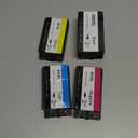 950XL/951XL High Yield Ink Cartridge Replacement for Combo Pack HP 950 951 XL to Use with HP OfficeJet Pro 8600 8610 8615 8620 8625 8100 8630 8660 276DW 251DW (4 Pack, 1 Black 1Cyan 1Magenta 1Yellow)