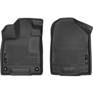 Husky Liners Weatherbeater Floor Mats | Fits 2017-2026 Honda Ridgeline | Front Row, 2-pc Black - 18431
