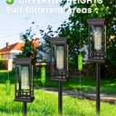 1 Pack Bright Solar Garden Lights, Solar Pathway Lights Outdoor Waterproof | Auto On/Off, Solar Lights Outdoor for Yard, Sun-Powered Landscape Lights for Path Walkway Lawn Driveway Patio Decor
