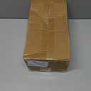 50Pcs Thank You Small Paper Gift Bags Bulk, 5.25" x 3.75" x 8" Kraft Paper Bag for Party Favors,Valentine's Day, Birthday, Wedding, Thanksgiving,Goodie, Retail,Employee appreciation - Black