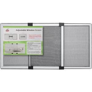 FLYZZZ Adjustable Window Screen Horizontal (19.68"H x 28"-52"W) 1 Pack Expandable Window Screen Large Replacement for Home
