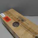 RICHER HOUSE 5 Set White Floating Shelves, Wall Mounted Shelves for Wall Decor, Modern Picture Ledge Shelf with Lip for Storage Nursery, Bedroom, Living Room, Bathroom - White