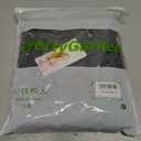 PRETTYGARDEN Skirt Sets Women 2 Piece Outfits Summer 2025 One Shoulder Sexy Ruched Bodycon Maxi Long Skirts (Gray, XXL)