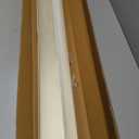 ShadesU Cordless Zebra Blinds  Light Filtering Dual-Layer Window Shades for Privacy (Cream Color) (Maximum Height 72") (Width 46")