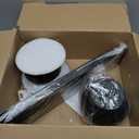 52inch Ceiling Fans with Lights, Low Profile Ceiling Fan with Light and Remote/APP Control, DC Reversible Motor, Noiseless, Flush Mount, Brown Ceiling Fan for Bedroom Indoor/Outdoor Use