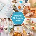 2 x MaxGear 2" Round Sticker Labels, for Inkjet or Laser Printer, Matte White Printable Labels Sheets, Strong Adhesive, Dries Quickly, Holds Ink Well, 30 Sheets, 360 Pcs