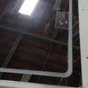 COMHOMA Makeup Vanity Desk with Mirror and Lights, Vanity Table and Chair Set with 5 Drawers and Charging Station, Bedroom Dresser LED Mirror Stepless Dimmable & 3 Color Modes Adjustable, White (Large)