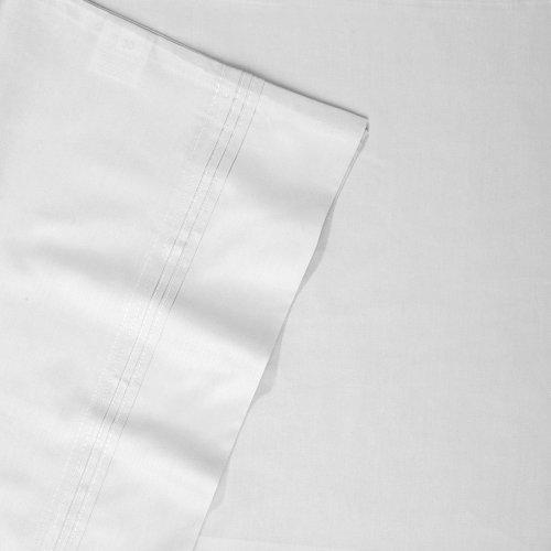 Pointehaven 300 TC Deep Pocket 100-Percent Egyptian Cotton Sheet Set, White, Full