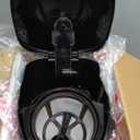 Mueller 12-Cup Drip Coffee Maker - Borosilicate Carafe, Auto-Off, Reusable Filter, Anti-Drip, Keep-Warm Function, Clear Water Level Window Coffee Machine, Kitchen Essentials & Accessories (Black)