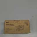 TAILI Sponge Holder for Kitchen Sink with Strong Suction Cup Removable, Rustproof Aluminum Sink Caddy for Sponge, Brush, Scrubber, Scraper, Silver