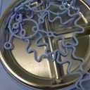 Baby Silicone Mat with Stainless Steel Divided Plate  Non-Slip Suction Base & 4 Straps to Secure Baby Essentials, BPA-Free Self Feeding Placemat for Infants Toddlers High Chair & Dining Table (Blue)