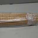 LazBlinds No Drill Bamboo Roman Shades, 34x64, Brown
