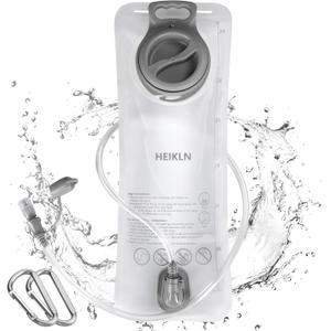 HEIKLN Hydration Bladder 1.5L-2L-2.5L-3L,Leak Proof Water Reservoir, BPA Free Military Water Storage Bladder Bag Hydration Pack Replacement Easy Clean for Bicycling Hiking Camping Hunting Running