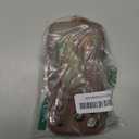 Magnetic for iPhone 17 Pro Case, Cute Wavy [Full Camera Protection] [Fit for MagSafe], 1X Screen Protector+1X Wrist Strap, Trendy Translucent Matte Women Girly Phone Case for iPhone 17 Pro 6.3", Brown