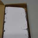 250 Pack White Shipping Tags with Elastic String Blank Labeling Tags with Strings Attached, 4 3/4" x 2 3/8"