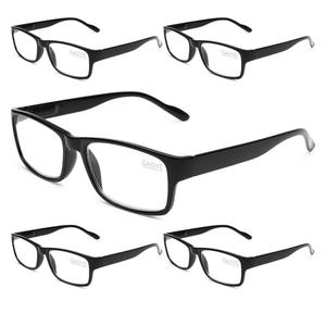 Gaoye Professional Reading Glasses  for All Day - Computer Readers with Blue Light Protection - Value Pack 1.00
