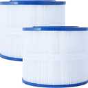 10-00282 Bullfrog Filter - Spa Filter Replacement Cartridge Compatible with Bullfrog SPA Filter, Spa Hot Tub Filter Replacement for Pleatco PBF40 and PBF40M, 2 Packs, White