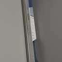 Moen Straight Adjustable Mounted Shower Curtain Rod for Bathroom, Brushed Nickel Finish, TR1000BN