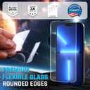 2 x TEMPRTEK+ 2-Pack Screen Protector for iPhone 16e / iPhone 14 / iPhone 13 Pro/iPhone 13  9H Tempered Glass, Anti-Scratch, Anti-Fingerprint, Shatterproof, Clear, Bubble-Free, Easy Installation