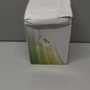 Modern Clear Coaster Set of 5- Glass Coasters for Drinks Crystal Coasters Round Cup Coasters Coffee Table Decor for Office, Kitchen, Bar, Dining Room, Living Room, Patio(Amber)