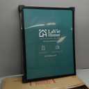 LaVie Home 19x25 Picture Frame 2 pack, Display Pictures 19 x 25 Puzzle Frame, 19x25 Black Photo Frame with HD Plexiglass, Display Frame for Vertical or Horizontal, Classic Collection