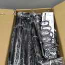 Abiglifty Room Divider Curtain Rod No Drilling, Adjustable 4-10ft(H) 28-114inch(W) Wall Divider for Room Separation, Heavy Duty Floor to Ceiling Tension Curtain Stand, Black