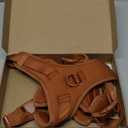 No Pull Dog Harness, Puppy Vest with Front Clip for Small Medium Large Sized Dog(Carmel Brown,L)