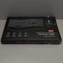 Wireless Keyboard and Mouse Combo, 2.4G Full Size Wave Keys Ergonomic Keyboard with Wrist Rest and 3-Level DPI Adjustable Wireless Ergonomic Mouse for Windows, Mac OS Desktop/Laptop/PC(Black)