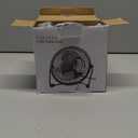 Zuvas Desk Fan Quiet Small USB Fan 360 Rotation Portable Table Fan 2 Speed Mini Personal Fan Air Cooling Electric Fan for Home Office Bedroom Travel Camping, 4 inch Black