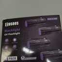 COSOOS 4 Pack Blacklight Flashlights, 395nm UV Handheld Black Light Flashlight, 12LED Mini Portable Pet Urine Detector for Dog Cat Urine, Scorpions, Dry Stains, Bed Bugs