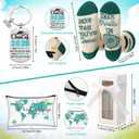 Blushtier 5 Pcs Graduation Gifts Set for Her 2026 College High School Graduation Gifts Sets for Her Congrats Grad Gift Basket College Masters Degree Graduates for Women Girl Daughter Friend Sister
