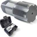 DKIBBITH 2"NPT Pipe Tap, 2"NPT Tap Carbon Steel Hand Threading Plumbing Tap for Accurate Threads, Assorted Plumbers Mechanics DIY Thread cutting tools.