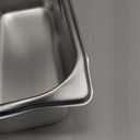 Restaurantware-Kitchen Tek 1/3 Size Steam Table Pan, 1 Anti-Jam Steam Pan - Lid Sold Separately, 6 Deep, 24 Gauge Stainless Steel, Freezable, For Catering Event And Party